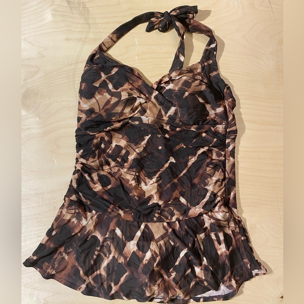Tropical Escape One Piece Swimsuit 18W (HJ)
